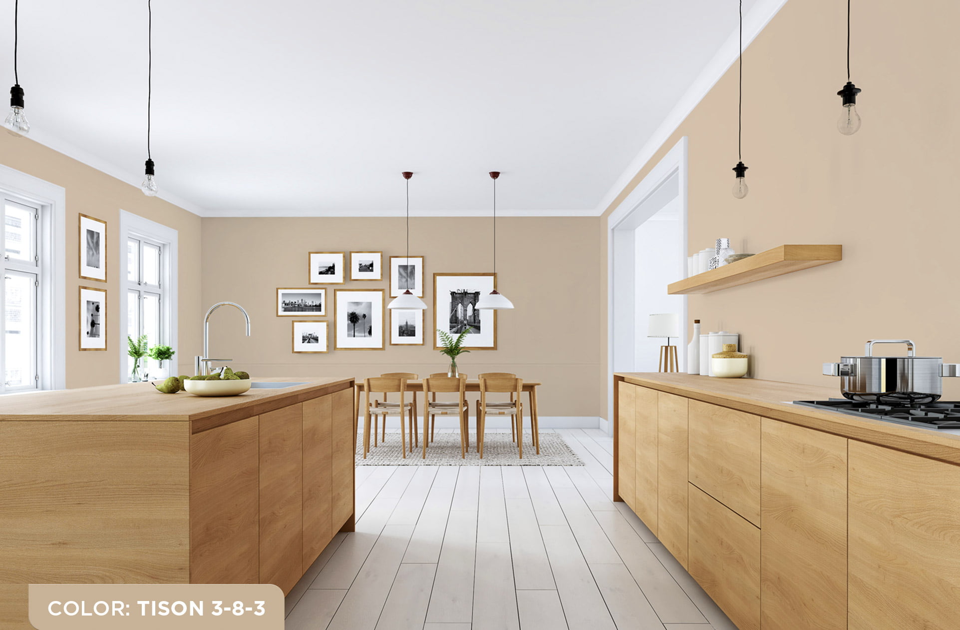 Sơn phòng bếp – chọn màu nào để hợp xu hướng