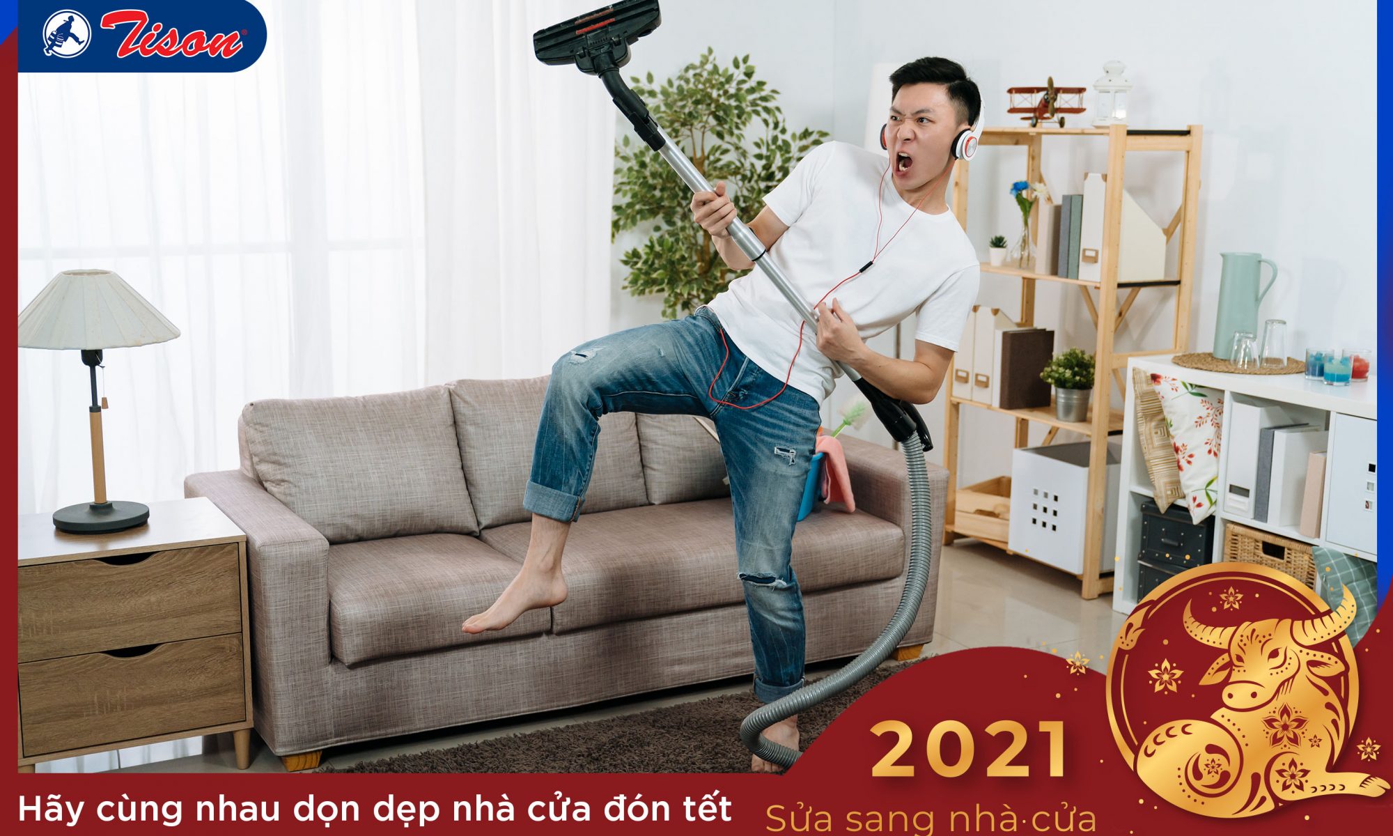 Bạn đã sẵn sàng cùng Tison "Dọn nhà đón Tết?"