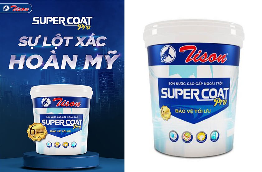 PHIÊN BẢN MỚI CỦA SƠN NGOÀI TRỜI SUPERCOAT