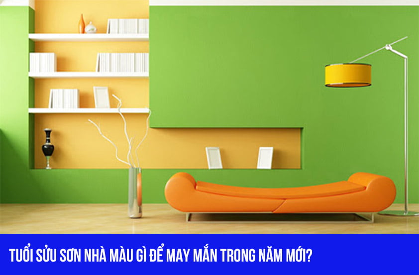 Tuổi Sửu sơn nhà màu gì để may mắn trong năm mới