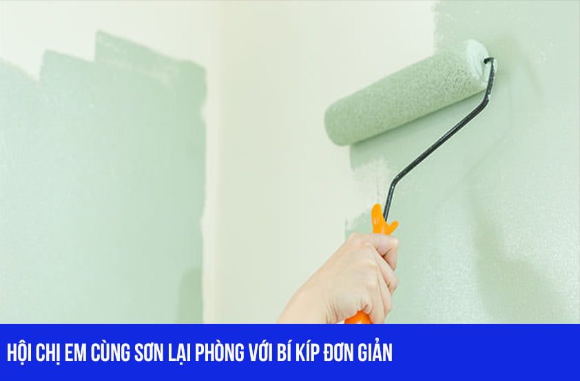 hội chị em sơn lại phòng
