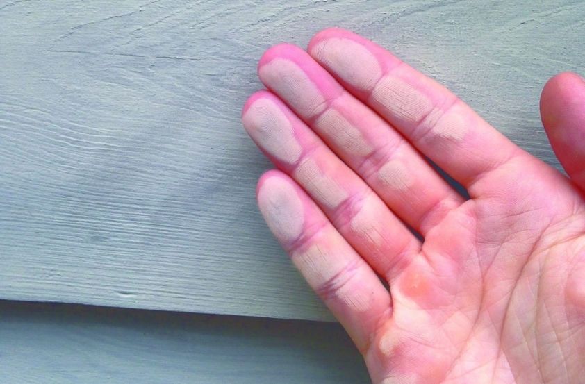Làm thế nào khi màng sơn bị phấn hóa ?