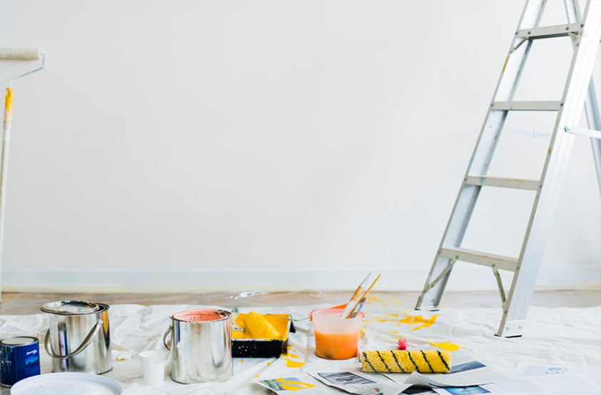 Tự sơn nhà đẹp và tiết kiệm chi phí đơn giản