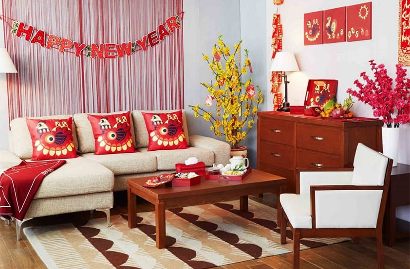 Gợi ý màu sơn nhà đẹp đón tết cho gia chủ mệnh Hỏa