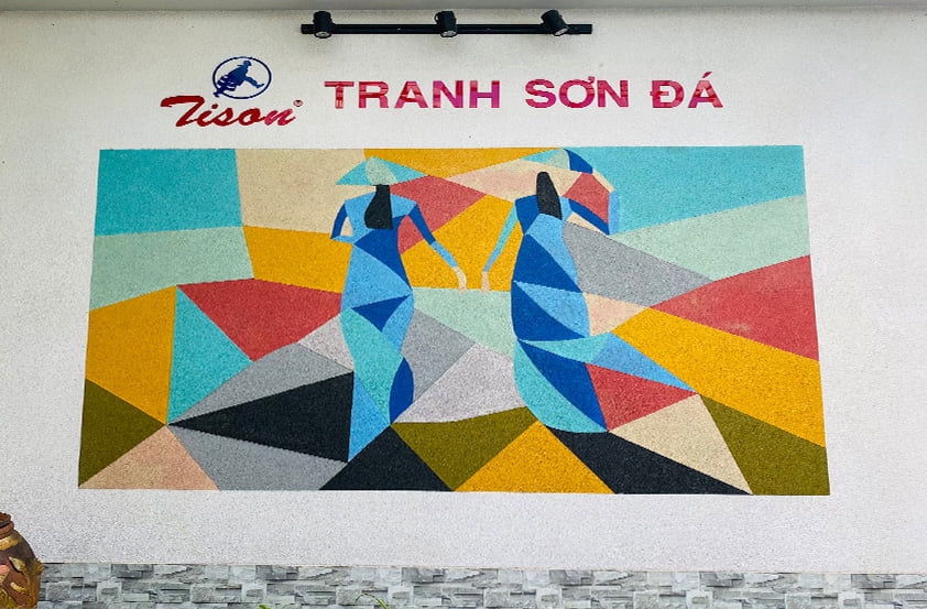 Xu hướng trang trí nhà cửa đẹp bằng tranh sơn đá